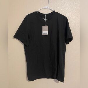 Everlane Men's Black Short-sleeved Henley